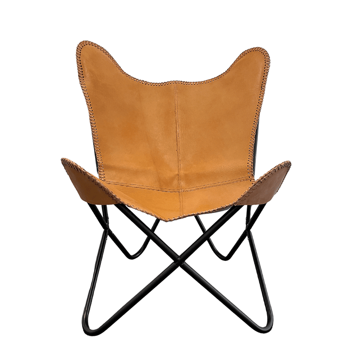 Bat chair made of real leather (available in different colors) | Bowlift