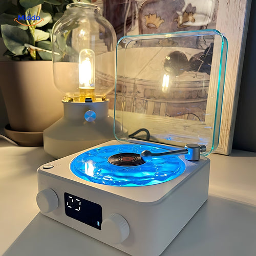 BowLift | LumiSound Turntable Speaker | Magical Sound and Light Experience for Your Home