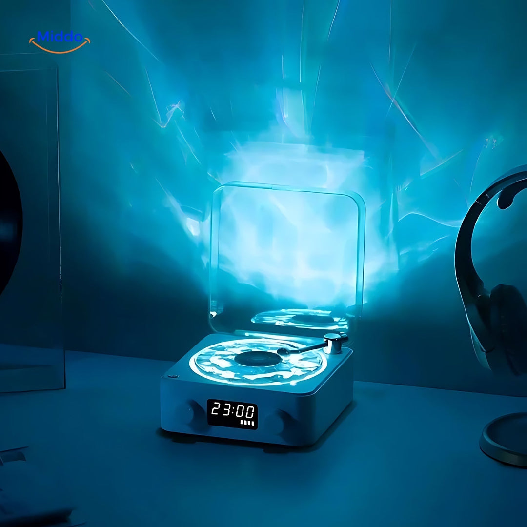 BowLift | LumiSound Turntable Speaker | Magical Sound and Light Experience for Your Home