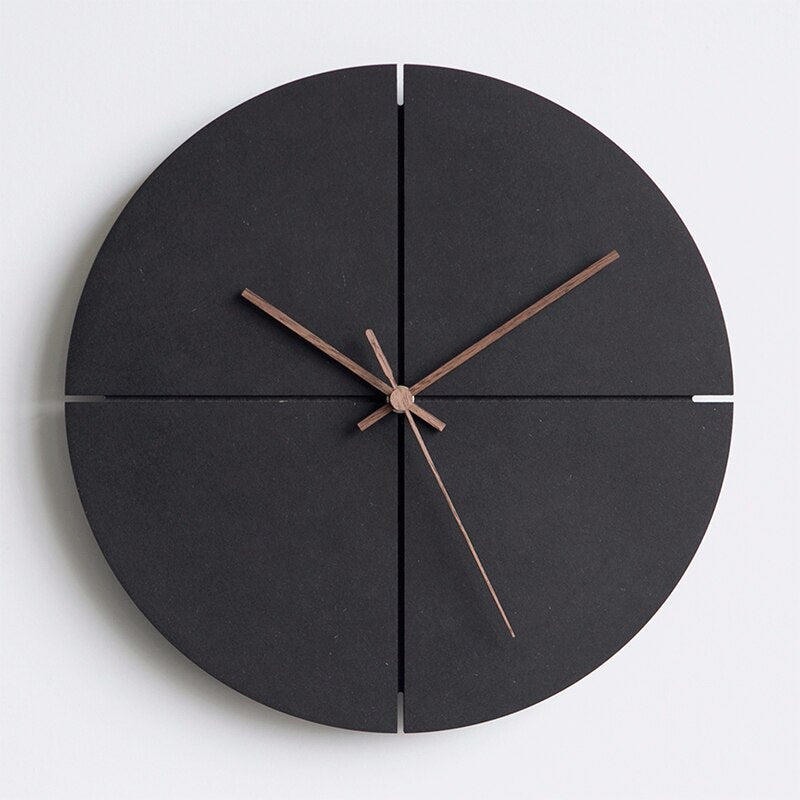 BowLift | Virona – Stylish Modern Wall Clock with Silent Quartz Movement | Elegant Design for Any Interior