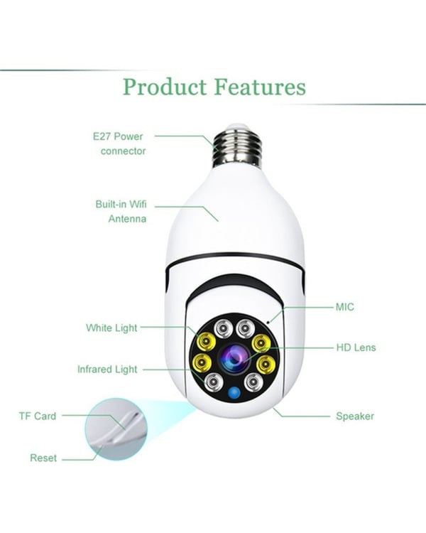 VistaGuard 360 Wireless Security Camera | Bowlift