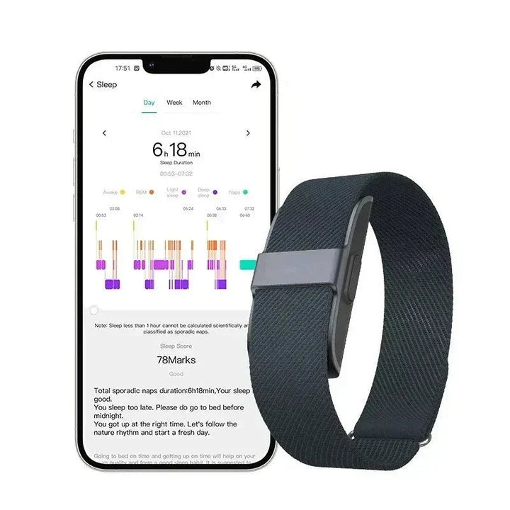 BowLift | LifeTrack Activity Band – Discreet Fitness Tracker with Heart Rate Monitor and Step Counter