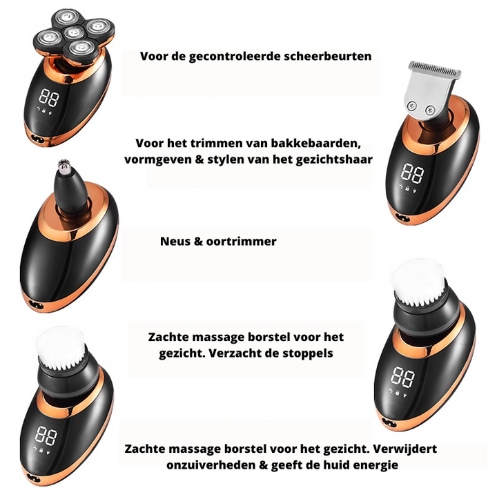 Powerful Wireless Trimmer for Men Bowlift