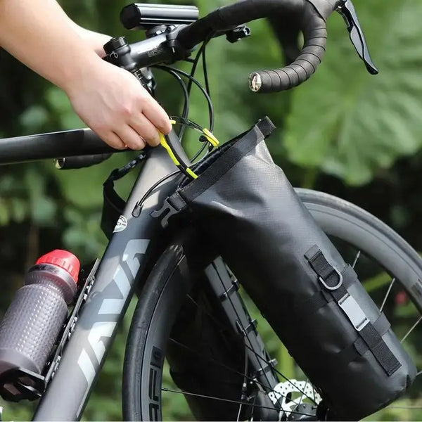 BowLift | Waterproof Front Fork Bike Bags – 5-7L Pannier Set for Long Rides & Bikepacking
