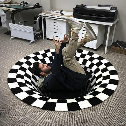 Vortex Illusion Rug | Bowlift