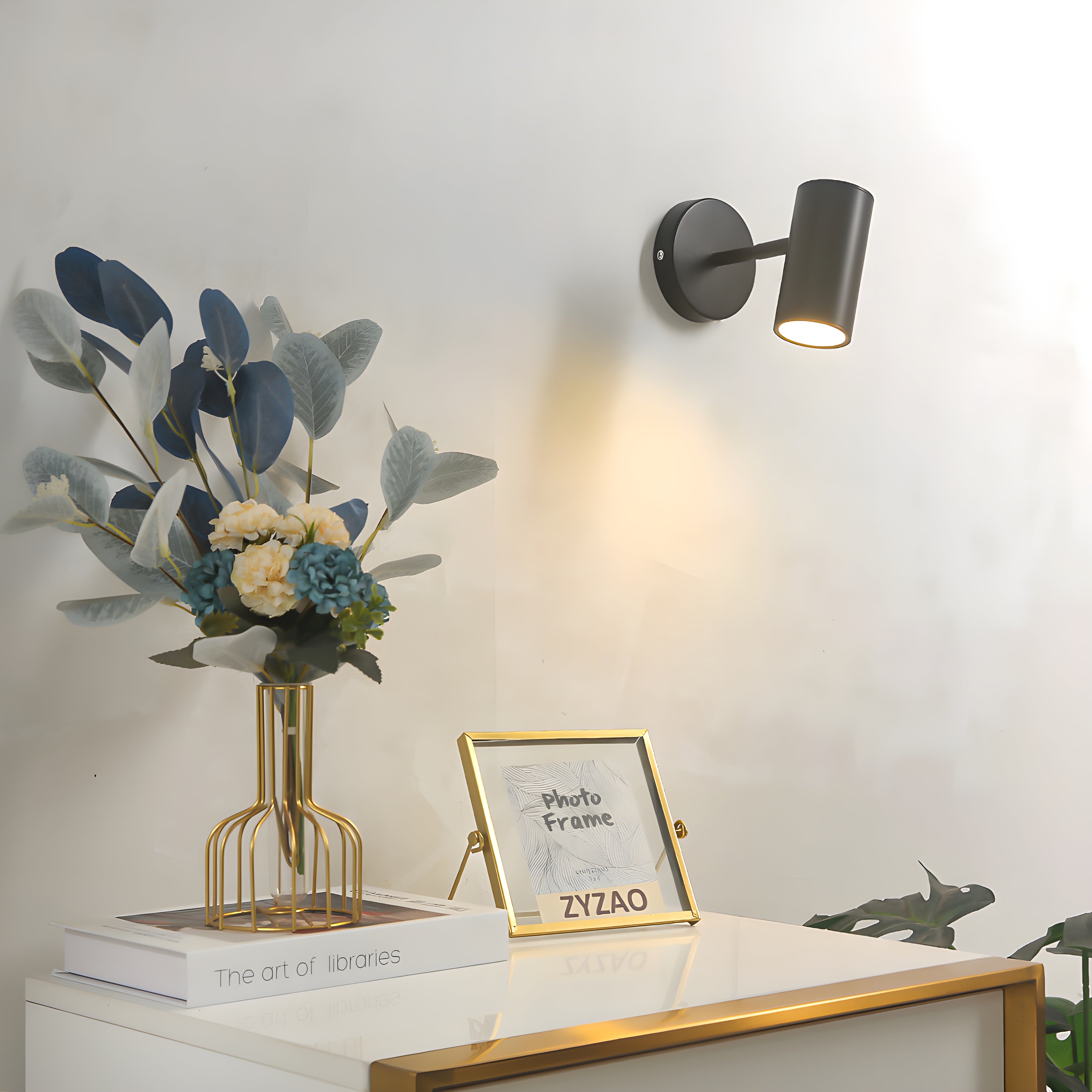 BowLift | Nordic Modern adjustable LED wall lamp