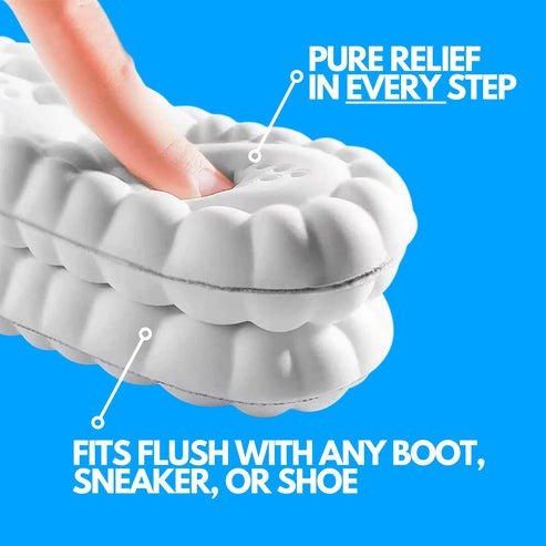 BowLift | Ultra-soft insoles for all-day comfort and relief from foot pain