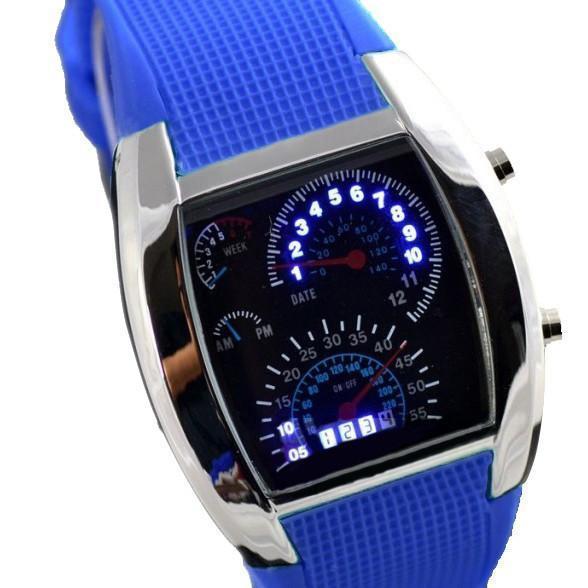 Rennuhr LED Digital Sport Watch with Strap | Bowlift