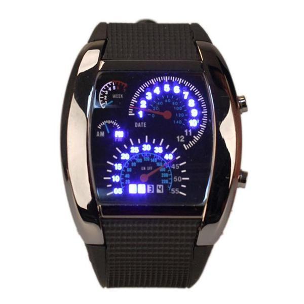 Rennuhr LED Digital Sport Watch with Strap | Bowlift