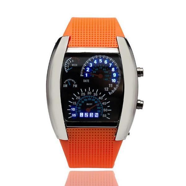 Rennuhr LED Digital Sport Watch with Strap | Bowlift