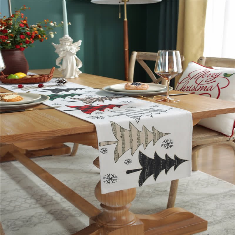 BowLift | Naturally inspired table runner with festive charm