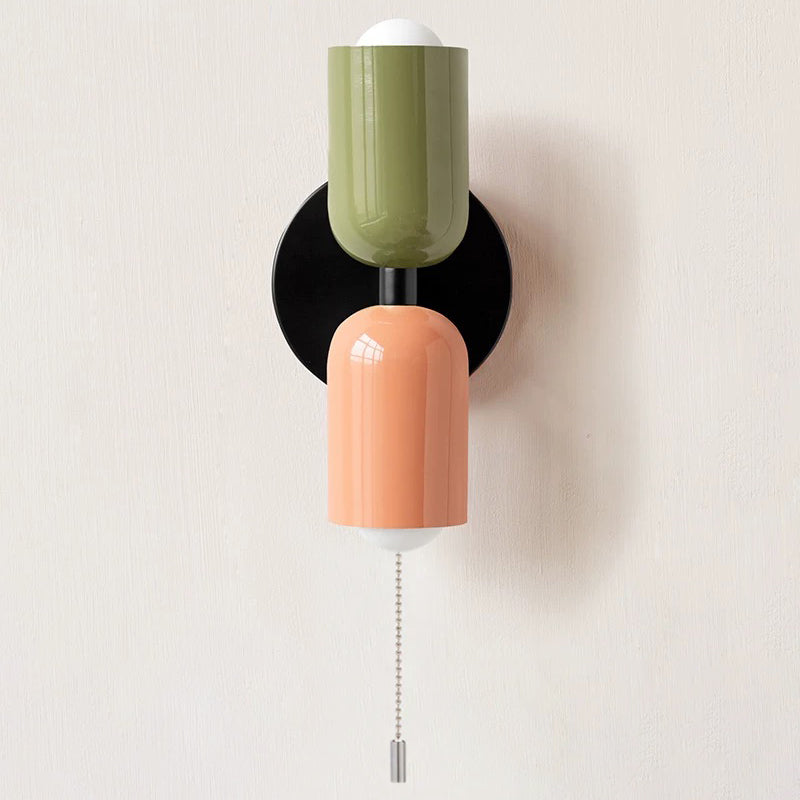 BowLift | Wall Light Modern Dual Glass Sconce Fixture