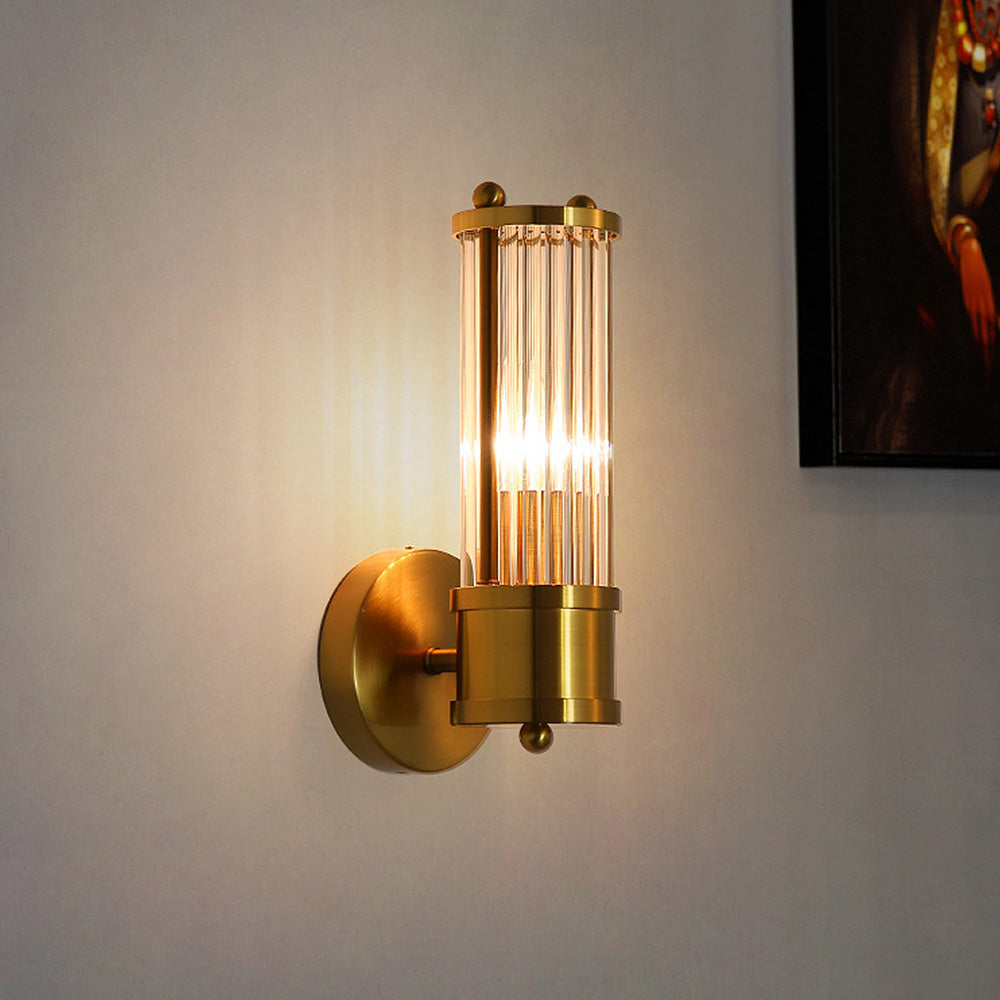 Classic wall lamp in gold – Luxurious lighting for bathroom and hallway | Bowlift