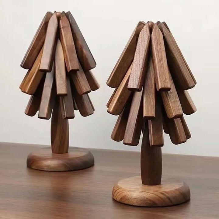 BowLift | Elegant Walnut Table Mats for Noble & Cozy Dining Areas