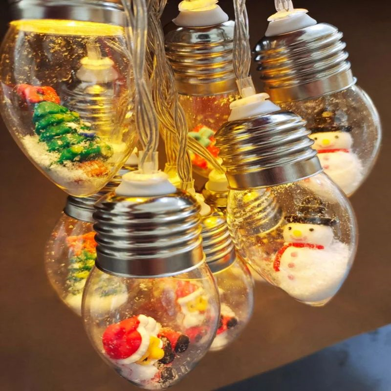 BowLift | MotiveGlow - Magical Christmas Crystal Light Chains
