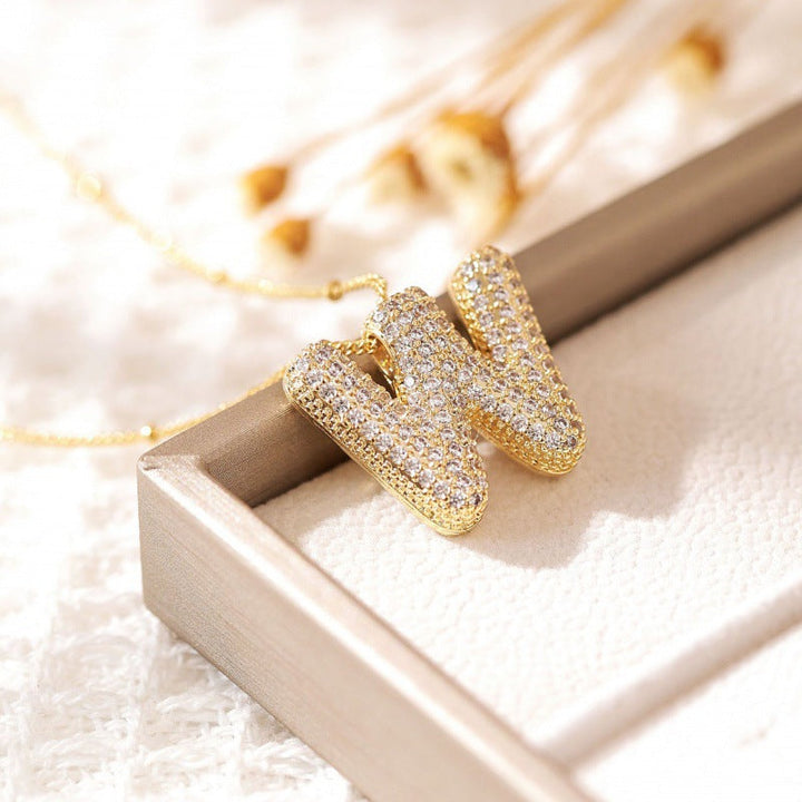 BowLift | Alphabet-Diamond-Pendant-Necklace