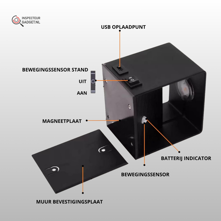BowLift | Lumina Wall Lamp™ - Wireless Rechargeable Wall Lamp