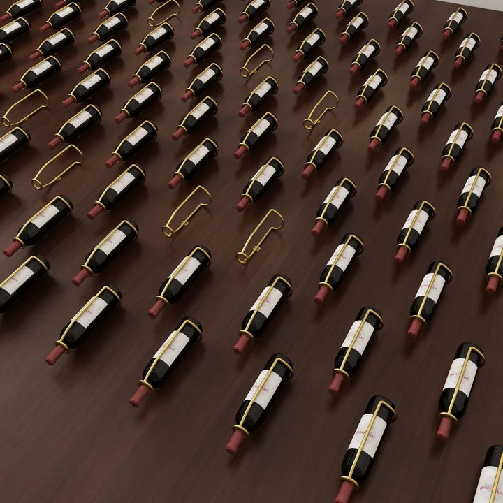 Wandmontierter Weinregalhalter für die Aufbewahrung von Wein, Bier und Champagner
