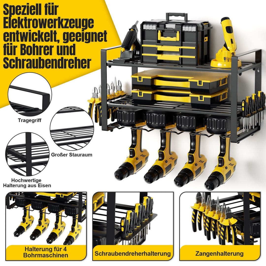 Tool holder wall mount 50kg load | Bowlift