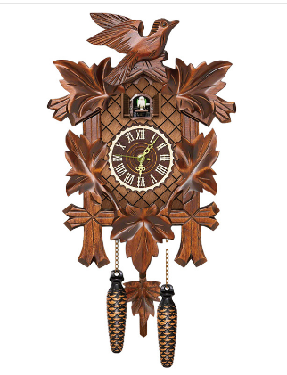 BowLift | Vogelzang Nostalgic Cuckoo Clock – Wall Clock with Authentic Sound