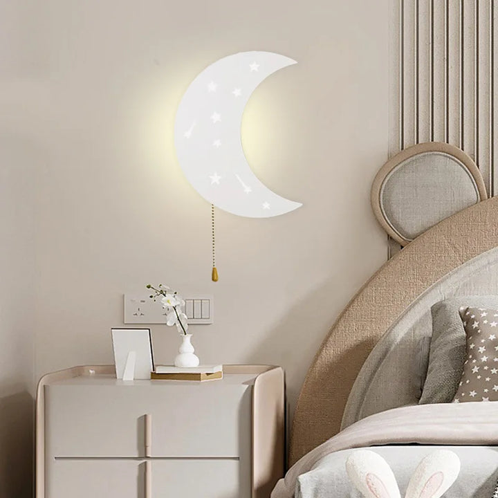 BowLift | Moon Wall Lamp - Modern Wall Lamp for Stylish Interiors and Atmospheric Lighting