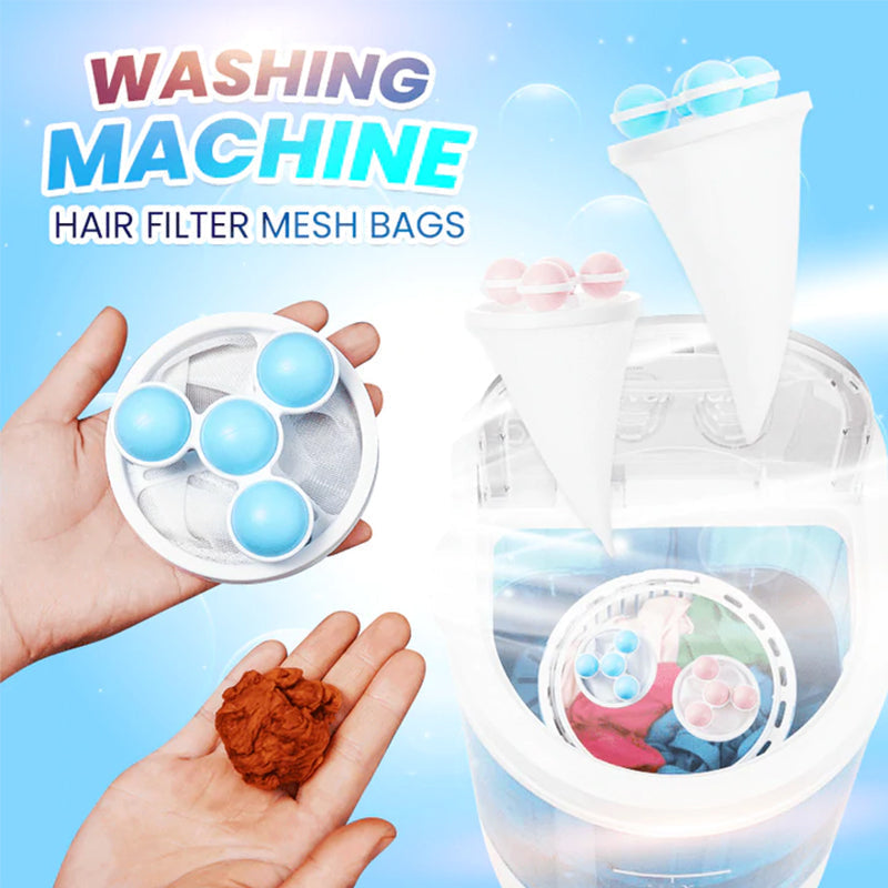 Washing Machine Hair Filter Mesh Bags | Bowlift