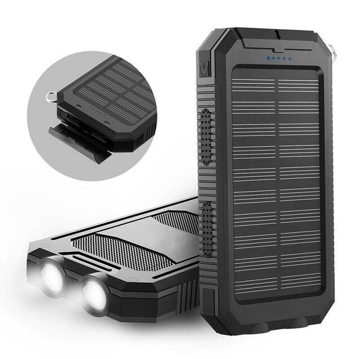 BowLift | Waterproof Solar Power Bank with 30000mAh for Outdoor Adventures