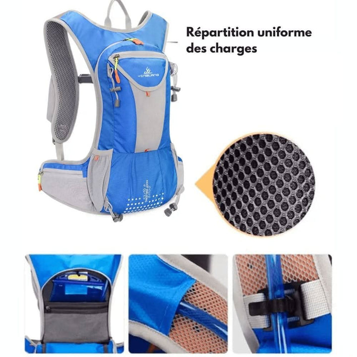 BowLift | bike backpack with integrated hydration system & high wearing comfort