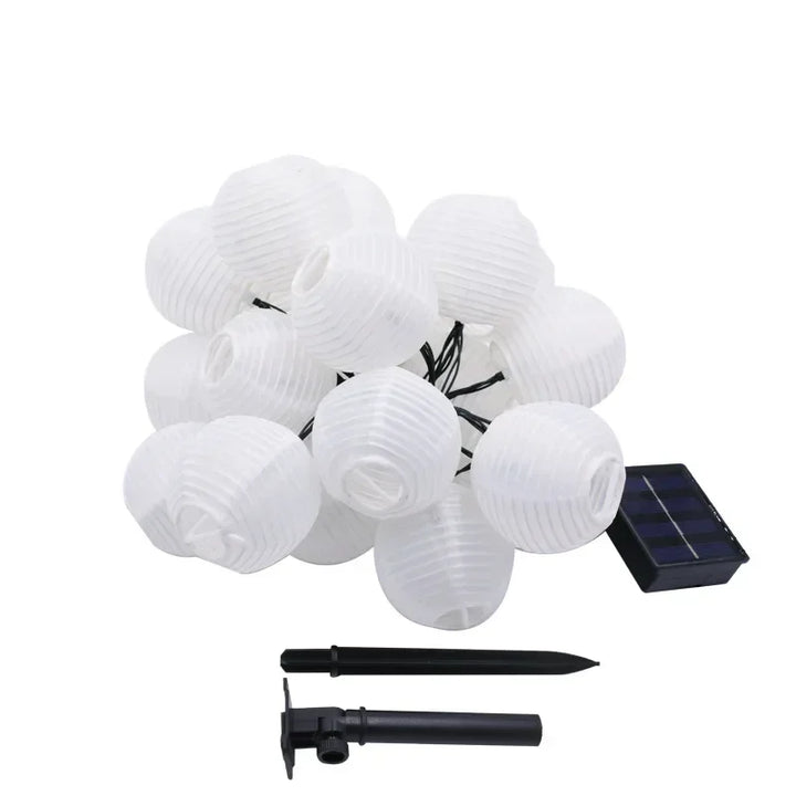 BowLift | SunShade Solar Lantern String Lights – Weatherproof Outdoor LED Decoration
