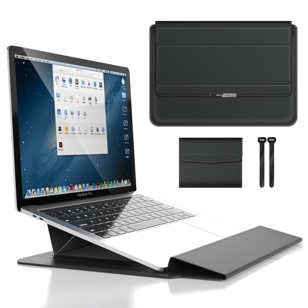 BowLift | AuraGuard Waterproof Laptop Sleeve – Shockproof, Stylish Case for 14-Inch Laptops