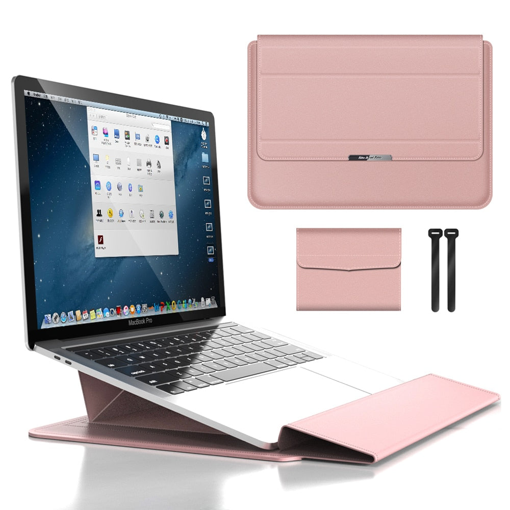 BowLift | AuraGuard Waterproof Laptop Sleeve – Shockproof, Stylish Case for 14-Inch Laptops