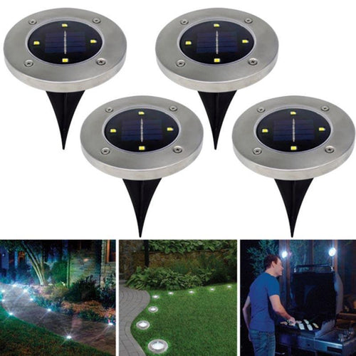 BowLift | Solar Garden Disk Light - Let Your Garden be Beautiful