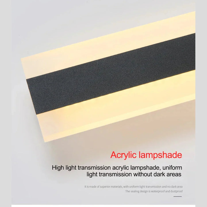 BowLift | LumiGlow Outdoor Wall Light | Weatherproof Modern Lighting for Garden
