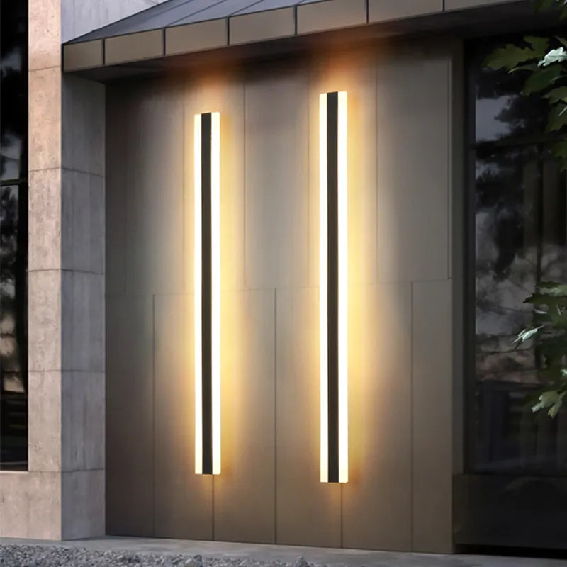 BowLift | LumiGlow Outdoor Wall Light | Weatherproof Modern Lighting for Garden