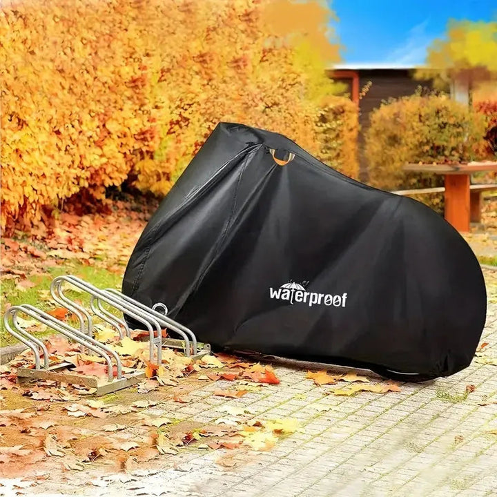 BowLift | Weatherproof Bike Cover – Waterproof Bike Bag with UV Coating and Lock Hole