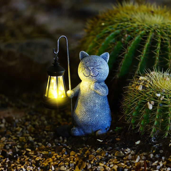 BowLift | GlowPaw - Golden Cat with Soft Glow