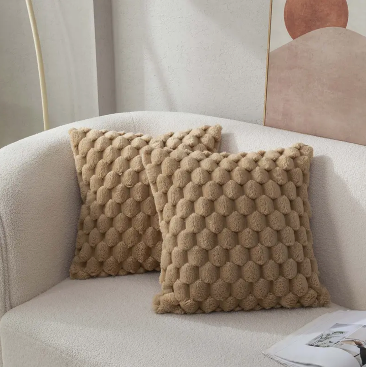 BowLift | Soft Plush Decorative Pillow with Washable Cover