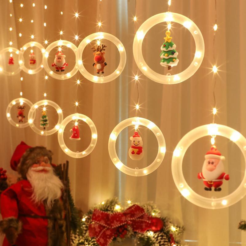 BowLift | Christmas Curtain String Lights
