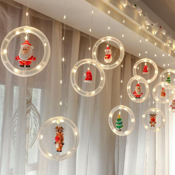 BowLift | Christmas Curtain String Lights