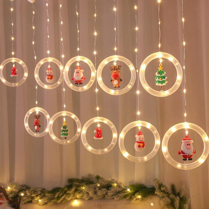BowLift | Christmas Curtain String Lights
