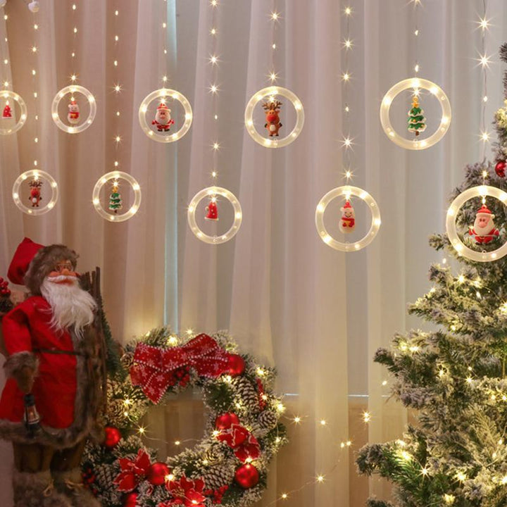 BowLift | Christmas Curtain String Lights