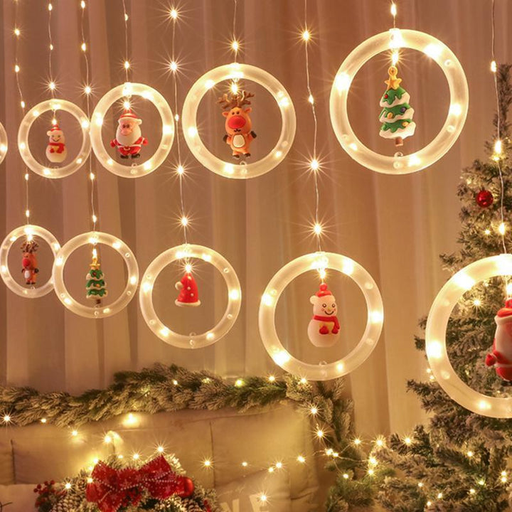 BowLift | Christmas Curtain String Lights