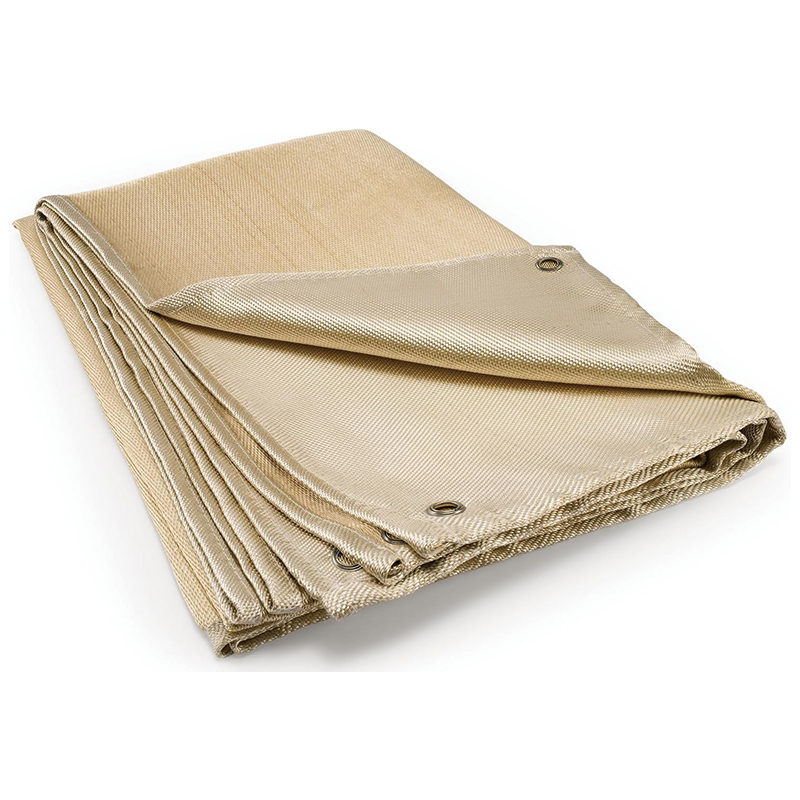 BowLift | Welding Blanket 2 Packs,4x6 ft,Heavy Duty Fiberglass Heat Resistant Fabric,Up To 1022°F Heat Resistant Blanket Set,High Temp Insulation Blanket for Industrial, Smoker, Camping, Grill