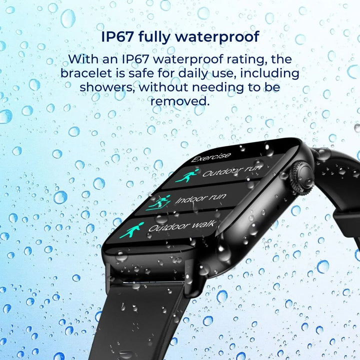 WellnessPro Health Smartwatch | Tracks Heart Rate - Blood Pressure Tracking - Sleep Activity Tracking Bowlift