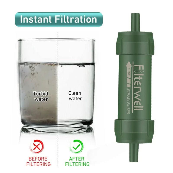 BowLift | Portable Mini Water Filter for Camping & Hiking