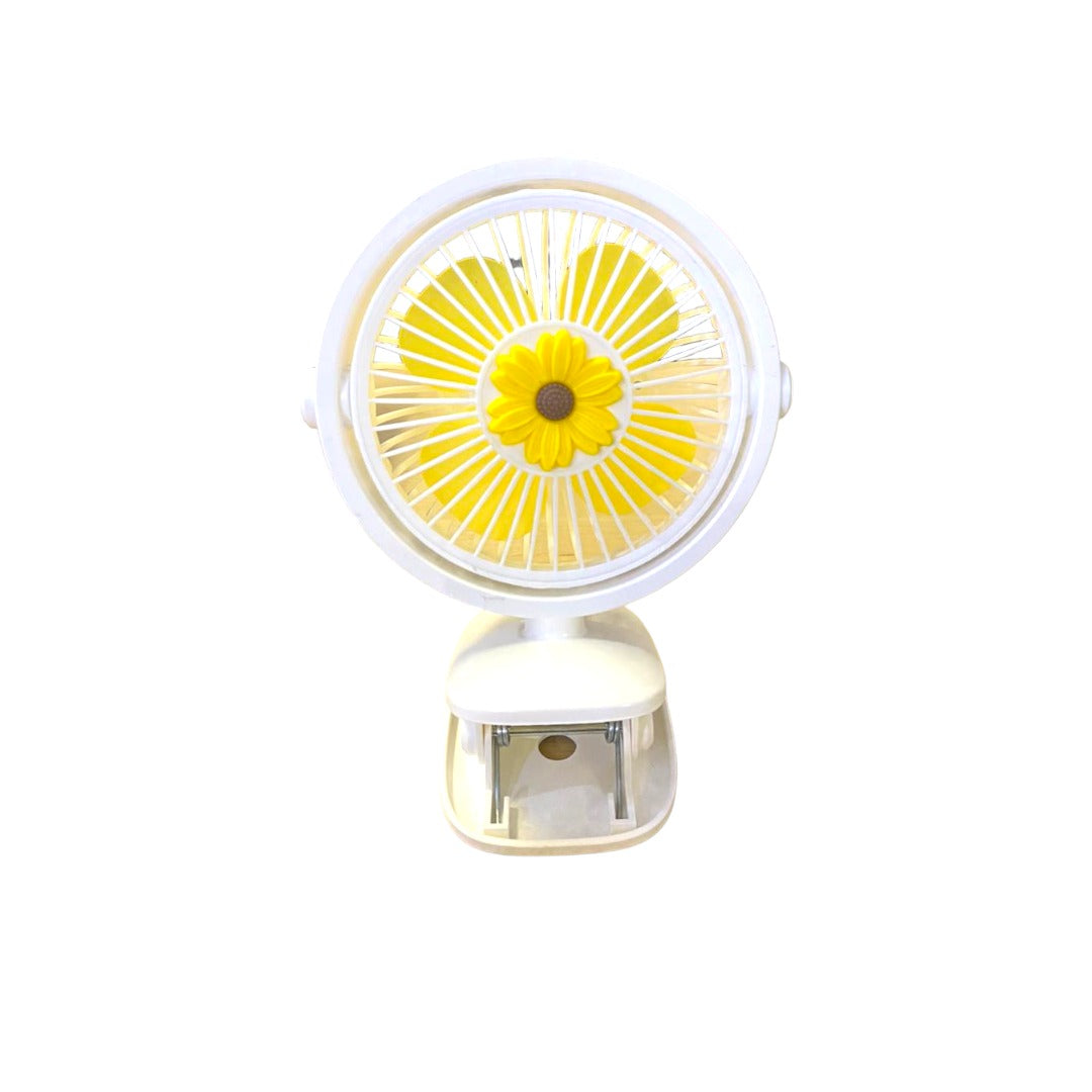 Mini  Rechargebale Desk Clip Fan | Bowlift