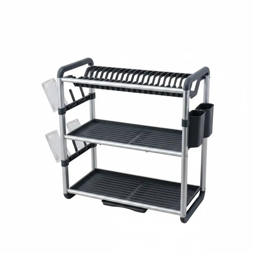 3-tier dish dryer made of aluminum | Bowlift