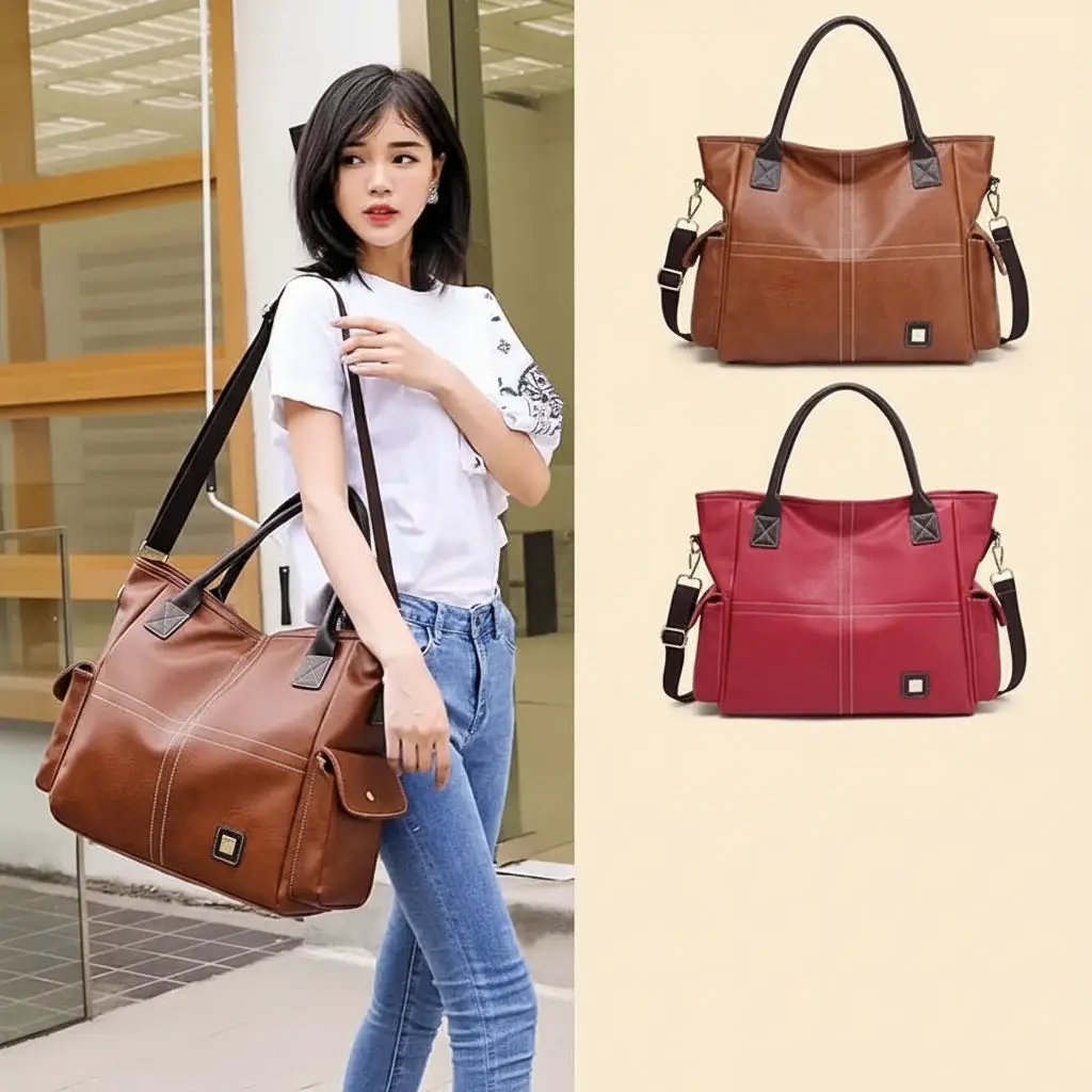 Large travel bag for women with shoulder strap | Bowlift