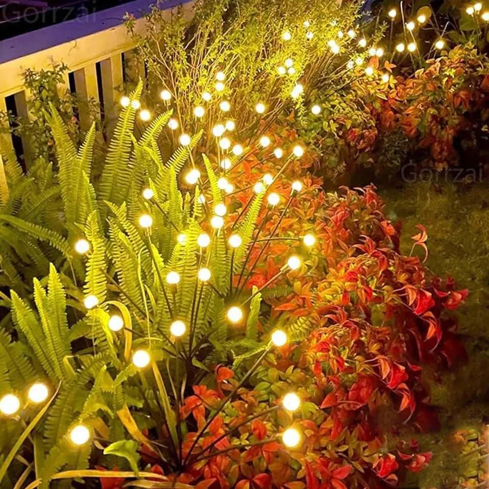 BowLift | Solar firefly garden lights for atmospheric evenings
