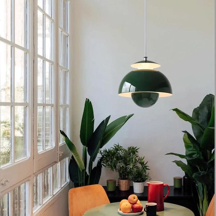 BowLift | Modern Metal Bud Hanging Light – Danish Design